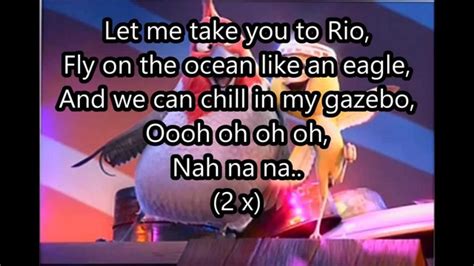 let me take u to rio lyrics|More.